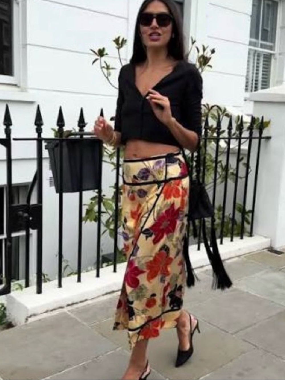 ZW COLLECTION FLORAL SARONG
SKIRT - Multicolored - Picture 6 of 11